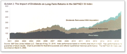 NZ Sharemarket: The returns come from high dividends and low taxes - Investment performance analysis